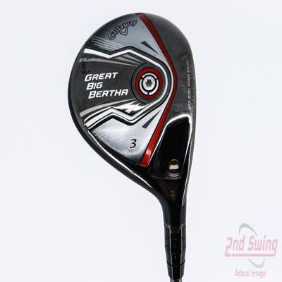 Callaway 2015 Great Big Bertha Fairway Wood 3 Wood 3W 15° MRC Kuro Kage Black TiNi 50 Graphite Regular Right Handed 43.25in