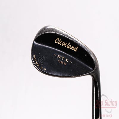 Cleveland 588 RTX 2.0 Black Satin Wedge Sand SW 56° 12 Deg Bounce True Temper Dynamic Gold Steel Wedge Flex Right Handed 35.5in