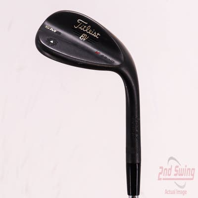 Titleist Vokey SM6 Jet Black Wedge Lob LW 58° 12 Deg Bounce K Grind SM6 BV Steel Wedge Flex Right Handed 35.0in