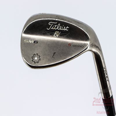 Titleist Vokey SM6 Steel Grey Wedge Sand SW 54° 10 Deg Bounce S Grind SM6 BV Steel Wedge Flex Right Handed 35.0in