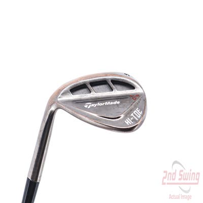 TaylorMade HI-TOE RAW Wedge Lob LW 58° 10 Deg Bounce FST KBS Hi-Rev 2.0 115 Steel Wedge Flex Left Handed 35.25in