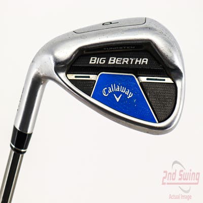 Callaway Big Bertha REVA Womens Single Iron Pitching Wedge PW Callaway RCH Iron 45 Graphite Ladies Left Handed 35.0in