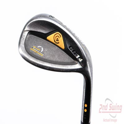 Cleveland CG14 Gunmetal Wedge Sand SW 56° 14 Deg Bounce Cleveland Traction Wedge Steel Wedge Flex Right Handed 35.0in