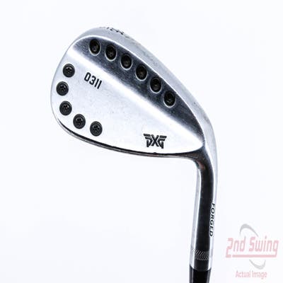 PXG 0311 Chrome Wedge Sand SW 56° 14 Deg Bounce Project X LZ 5.5 Steel Regular Right Handed 35.5in