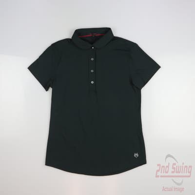 New Womens Greyson Polo Small S Green MSRP $98