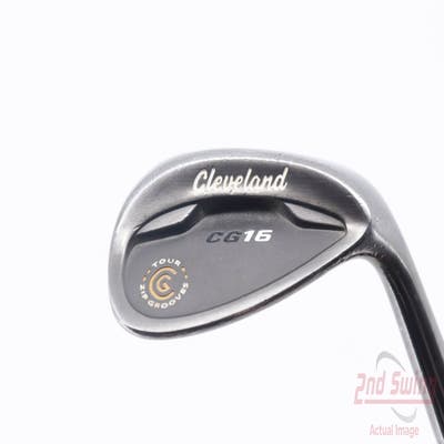 Cleveland CG16 Black Pearl Wedge Gap GW 52° 10 Deg Bounce Cleveland Traction Wedge Steel Wedge Flex Right Handed 35.5in