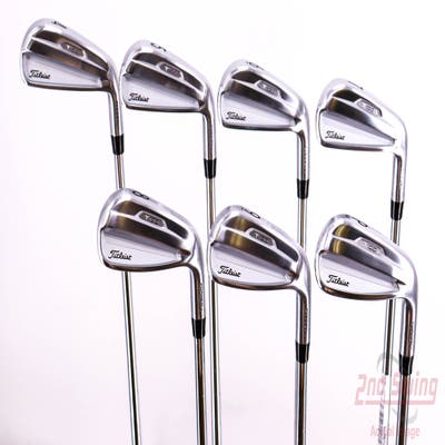 Mint Titleist 2021 T100 Iron Set 4-PW FST KBS Tour FLT Steel Regular Right Handed 37.75in