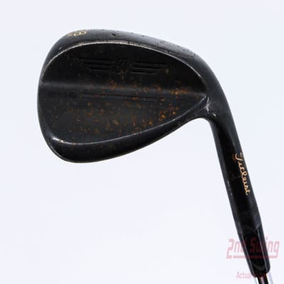 Titleist Vokey SM9 Jet Black Wedge Lob LW 58° 14 Deg Bounce K Grind FST KBS Tour-V 110 Steel Stiff Right Handed 35.75in