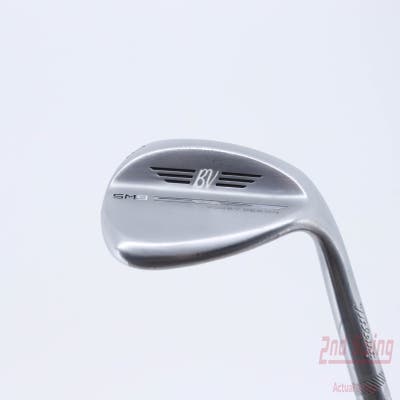 Titleist Vokey SM9 Tour Chrome Wedge Lob LW 60° 8 Deg Bounce M Grind BGT ZNE 115 Graphite Wedge Flex Right Handed 34.5in