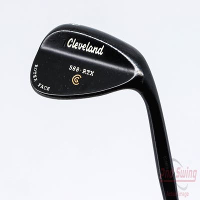 Cleveland 588 RTX Black Pearl Wedge Lob LW 60° 12 Deg Bounce Cleveland ROTEX Wedge Steel Wedge Flex Right Handed 35.5in