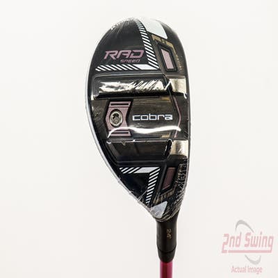 Mint Cobra RAD Speed Hybrid 5 Hybrid 24° Aldila NV 55 Graphite Ladies Right Handed 38.25in