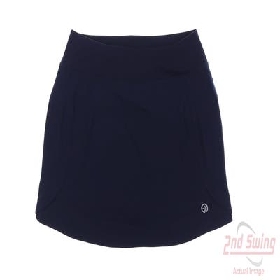 New Womens Straight Down Skort Large L Blue MSRP $105