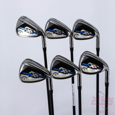 Callaway XR OS Iron Set 6-PW AW Mitsubishi Fubuki AT Graphite Senior Right Handed 37.5in