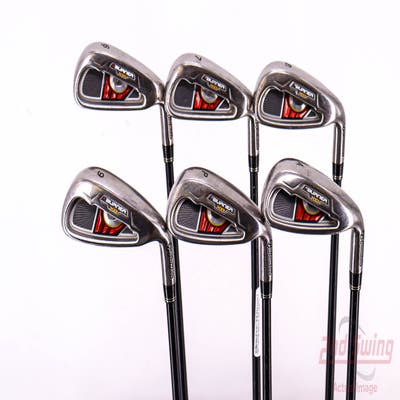 TaylorMade Burner XD Iron Set 6-PW AW TM Reax Superfast 65 Graphite Regular Right Handed 38.0in