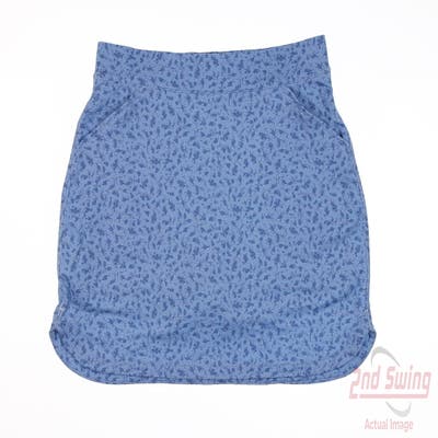 New Womens Peter Millar Skort Large L Blue MSRP $105