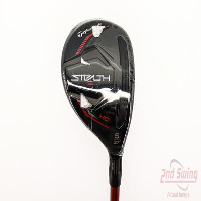 Mint TaylorMade Stealth 2 HD Rescue Hybrid 5 Hybrid 27° Fujikura Speeder NX Red 50 Graphite Senior Right Handed 39.75in