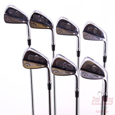 Callaway Apex MB 21 Iron Set 4-PW Project X Rifle 6.0 Steel Stiff Right Handed 38.0in