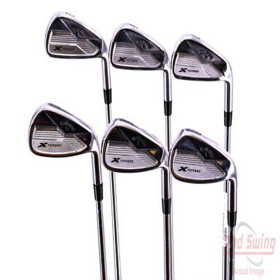 Callaway 2018 X Forged Iron Set 5-PW FST KBS $-Taper 120 Steel Stiff Right Handed 38.0in