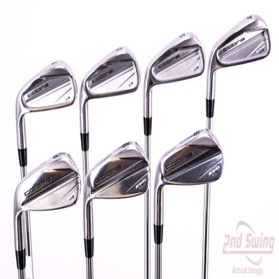 Cobra 2023 KING Forged CB/MB Iron Set 4-PW True Temper Dynamic Gold S300 Steel Stiff Left Handed -1 Degrees Flat 38.5in