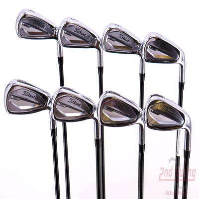 Titleist 2023 T350 Iron Set 4-PW GW Mitsubishi Tensei Red AM2 Graphite Regular Right Handed 38.5in