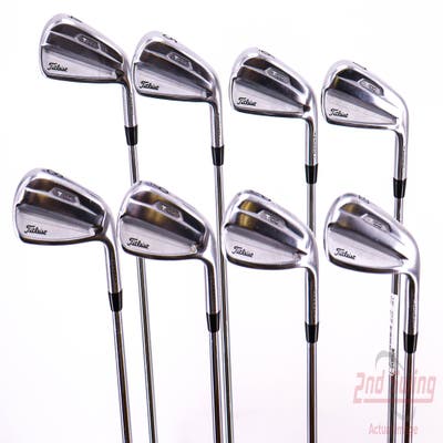 Titleist 2021 T100 Iron Set 4-PW GW True Temper Dynamic Gold R300 Steel Regular Right Handed 38.0in