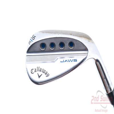 Callaway Jaws MD5 Platinum Chrome Wedge Sand SW 56° 8 Deg Bounce C Grind Dynamic Gold Tour Issue S200 Steel Stiff Right Handed 35.25in