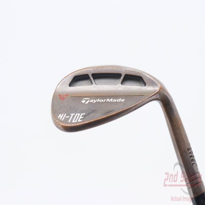 TaylorMade Milled Grind HI-TOE Wedge Lob LW 58° FST KBS Hi-Rev 2.0 Steel Wedge Flex Right Handed 34.75in