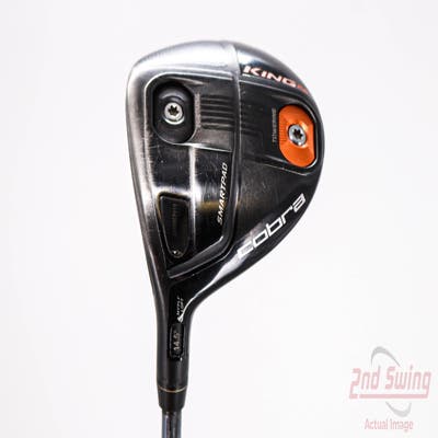 Cobra King F6 Fairway Wood 3-4 Wood 3-4W 14.5° Cobra Matrix 65Q4 Red Tie Graphite X-Stiff Left Handed 43.5in