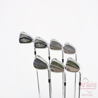 Ping G730/i530 Combo Iron Set 5-GW Dynamic Gold Mid 100 Steel Regular Right Handed Green Dot 39.25in