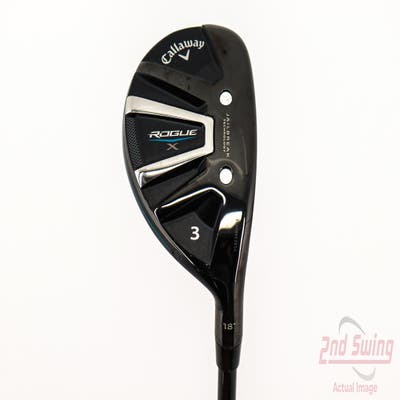 Callaway Rogue X Hybrid 3 Hybrid 18° Cobra Fly-Z XL Graphite Graphite Senior Right Handed 37.25in