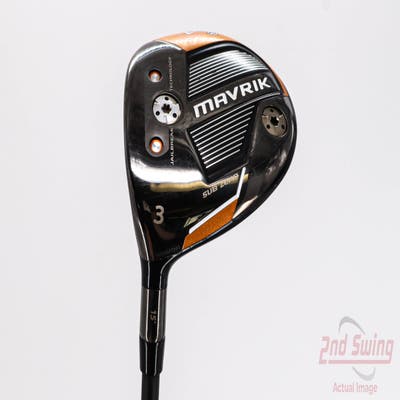 Callaway Mavrik Sub Zero Fairway Wood 3 Wood 3W 15° Aldila Rogue White 130 MSI 70 Graphite Stiff Left Handed 43.0in