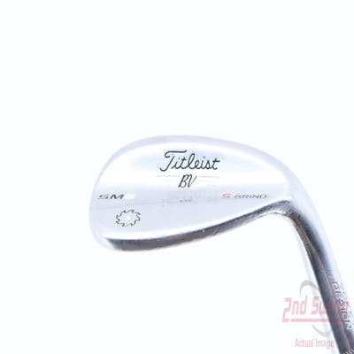 Titleist Vokey SM6 Tour Chrome Wedge Lob LW 58° 10 Deg Bounce S Grind SM6 BV Steel Wedge Flex Right Handed 35.0in