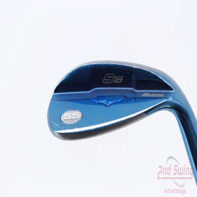 Mizuno S18 Blue Ion Wedge Gap GW 50° 9 Deg Bounce Rifle Steel Wedge Flex Right Handed 34.75in