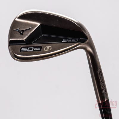 Mizuno S23 Copper Cobalt Wedge Gap GW 50° 8 Deg Bounce S Grind True Temper Dynamic Gold 120 Steel X-Stiff Right Handed 35.25in