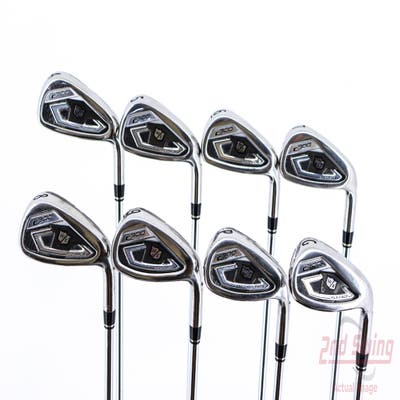 Wilson Staff C300 Iron Set 4-PW GW FST KBS Tour 90 Steel Regular Right Handed 38.5in