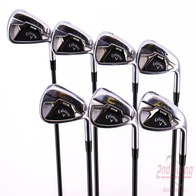 Callaway Apex DCB 21 Iron Set 5-PW AW FST KBS TGI 90 Graphite X-Stiff Right Handed 39.0in