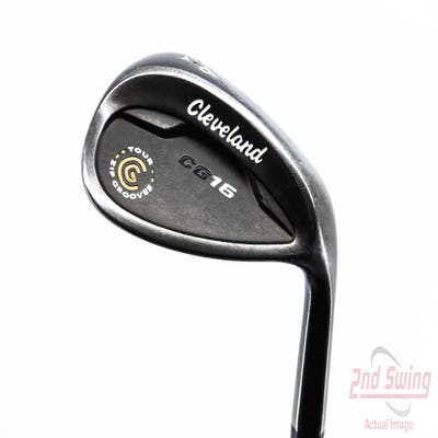 Cleveland CG16 Black Zip Groove Wedge Sand SW 56° 14 Deg Bounce Cleveland Traction Wedge Steel Wedge Flex Right Handed 35.5in