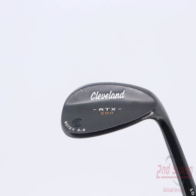 Cleveland 588 RTX 2.0 Black Satin Wedge Lob LW 58° True Temper Dynamic Gold Steel Wedge Flex Right Handed 35.5in