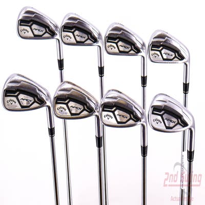 Callaway Apex CF16 Iron Set 4-PW AW True Temper XP 95 S300 Steel Stiff Right Handed 38.5in