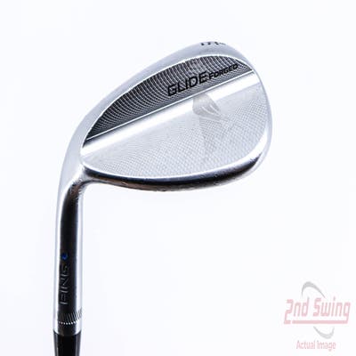 Ping Glide Forged Wedge Lob LW 58° 8 Deg Bounce True Temper Dynamic Gold S300 Steel Stiff Left Handed Blue Dot 35.25in