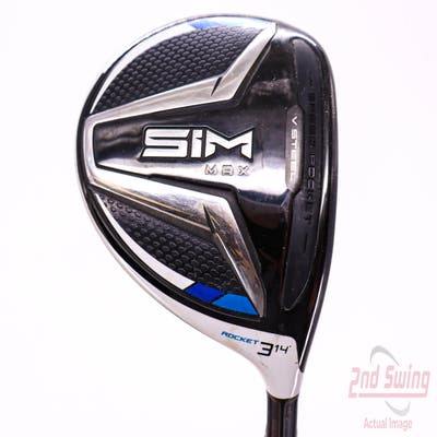 TaylorMade SIM MAX Fairway Wood 3 Wood 3W 14° Fujikura Quadra Action Draw Graphite Regular Right Handed 43.0in