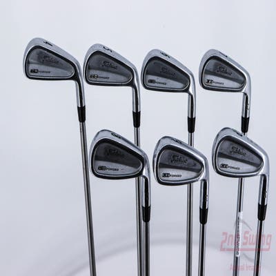 Titleist 712 CB Iron Set 4-PW Stock Steel Shaft Steel X-Stiff Right Handed 38.0in