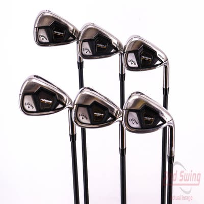 Callaway Rogue ST Max OS Iron Set 6-PW AW Project X Cypher 50 Graphite Senior Right Handed 38.0in