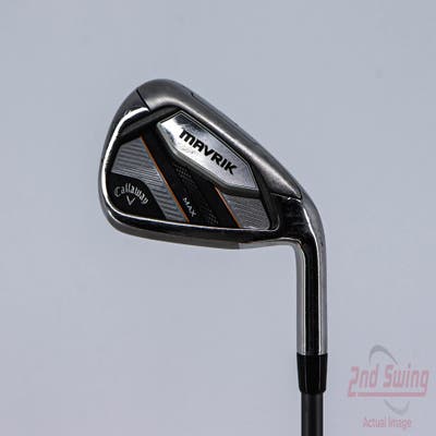 Callaway Mavrik Max Single Iron 7 Iron Project X Catalyst 55 Graphite Senior Right Handed 37.25in