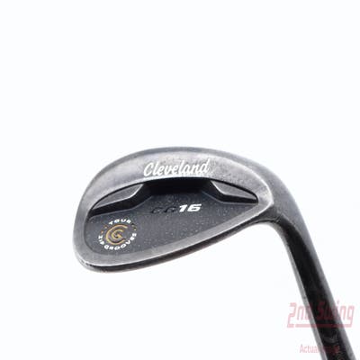 Cleveland CG16 Black Zip Groove Wedge Lob LW 60° 12 Deg Bounce Cleveland Traction Wedge Steel Wedge Flex Right Handed 35.5in