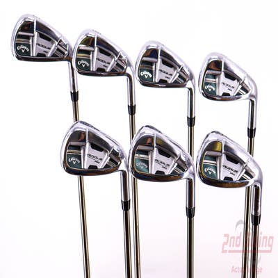 Callaway Rogue Pro Iron Set 5-PW AW UST Mamiya Recoil 780 ES Graphite Stiff Right Handed 38.25in