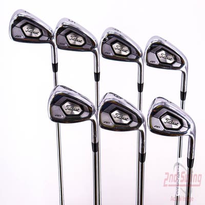 Titleist 718 AP3 Iron Set 4-PW True Temper AMT Black S300 Steel Stiff Right Handed 38.5in