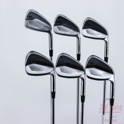 Ping i59 Iron Set 5-PW Project X LZ 6.0 Steel Stiff Right Handed Blue Dot 38.25in