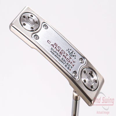 Mint Titleist Scotty Cameron Super Select Newport 2.5 Plus Putter Steel Right Handed 34.0in