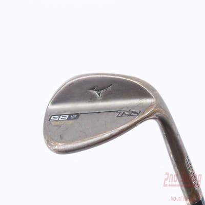 Mizuno T22 Denim Copper Wedge Lob LW 58° 12 Deg Bounce Dynamic Gold Tour Issue S400 Steel Stiff Right Handed 35.75in